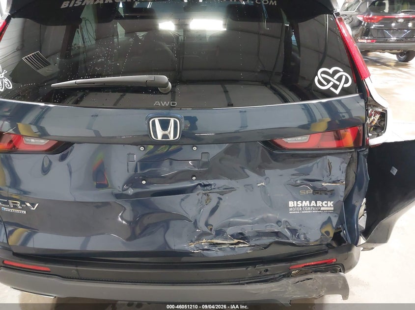 HONDA CR-V HYBRID 2025 VIN 5J6RS6H84SL038261