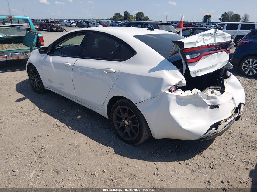 Vin: 1c3cdfaa0gd703875, lot: 46550729, dodge dart se 20163