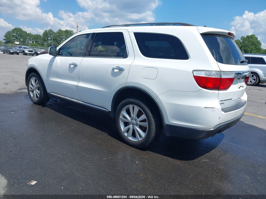 Vin: 1c4sdjdt4dc693893, lot: 46550746, dodge durango crew 20133