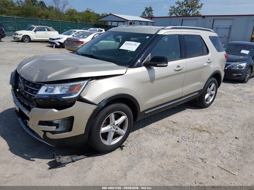 Vin: 1fm5k8d85hgc19503, lot: 46550748, ford explorer xlt 20172