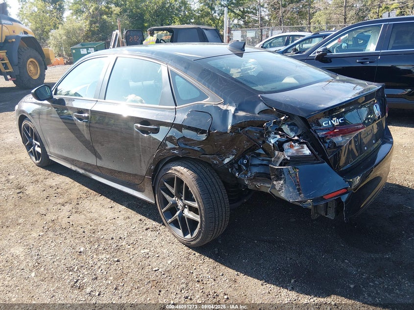 Vin: 2hgfe2f57sh500697, lot: 46550766, honda civic sport 20253