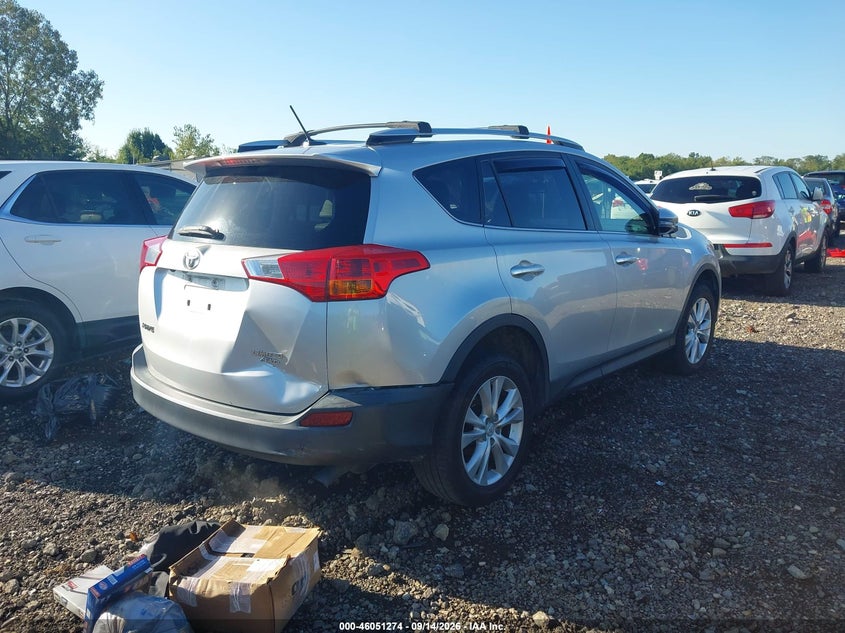 Vin: jtmdfrevxfj044180, lot: 46550767, toyota rav4 limited 20154