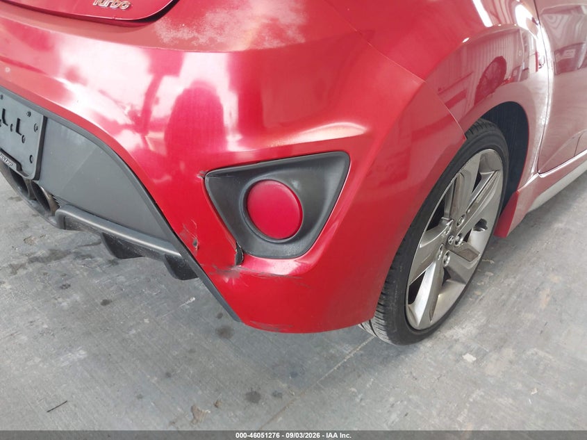 2013 HYUNDAI VELOSTER auction photo 6