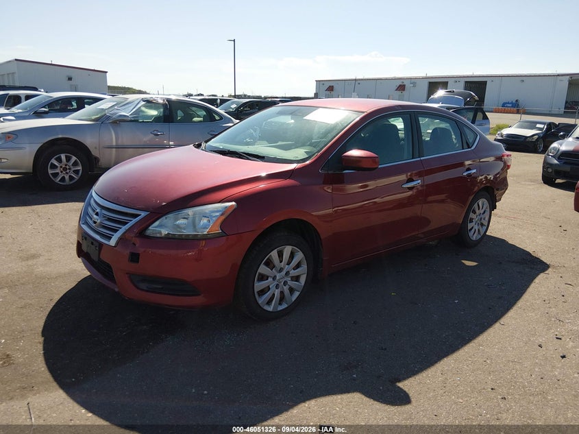 Vin: 3n1ab7ap7fy376490, lot: 46550820, nissan sentra sv 20152