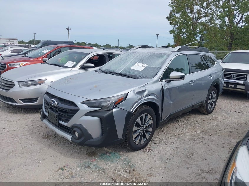 Vin: 4s4btapc8s3180167, lot: 46550855, subaru outback touring 20252