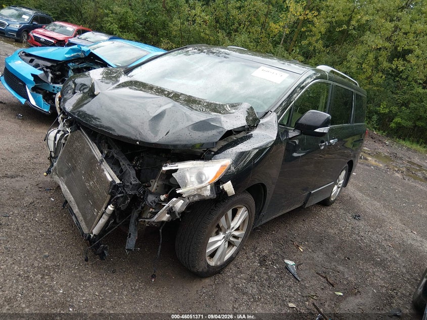 Vin: jn8ae2kp2d9070147, lot: 46550867, nissan quest sl 20132