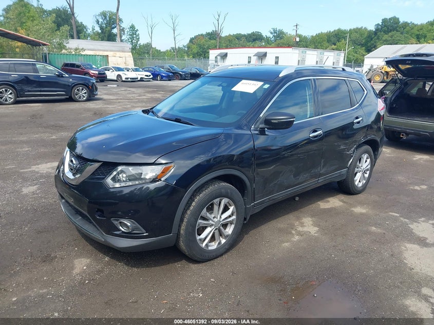 2016 NISSAN ROGUE auction photo 2