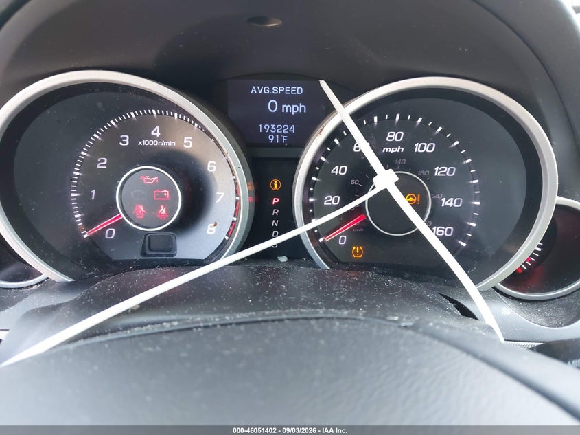 2012 ACURA TL auction photo 7