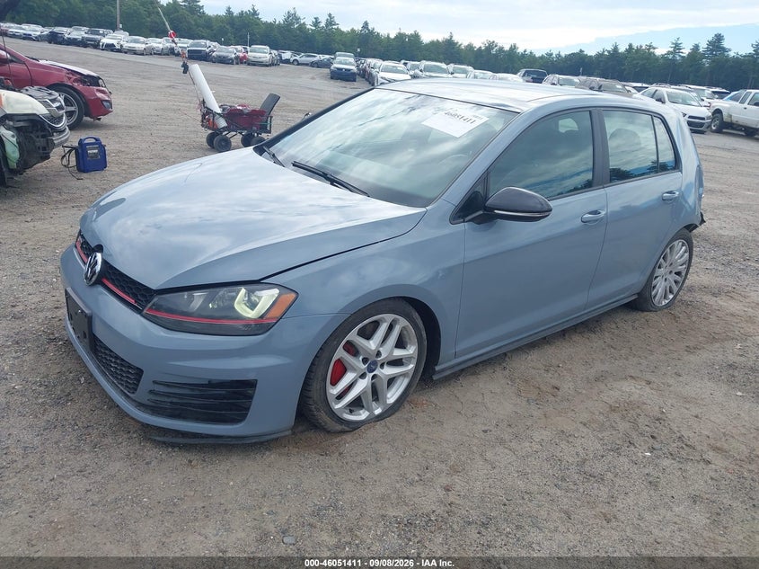 Vin: 3vw447au6gm010553, lot: 46550907, volkswagen golf gti autobahn w/performance package 4-door 20162