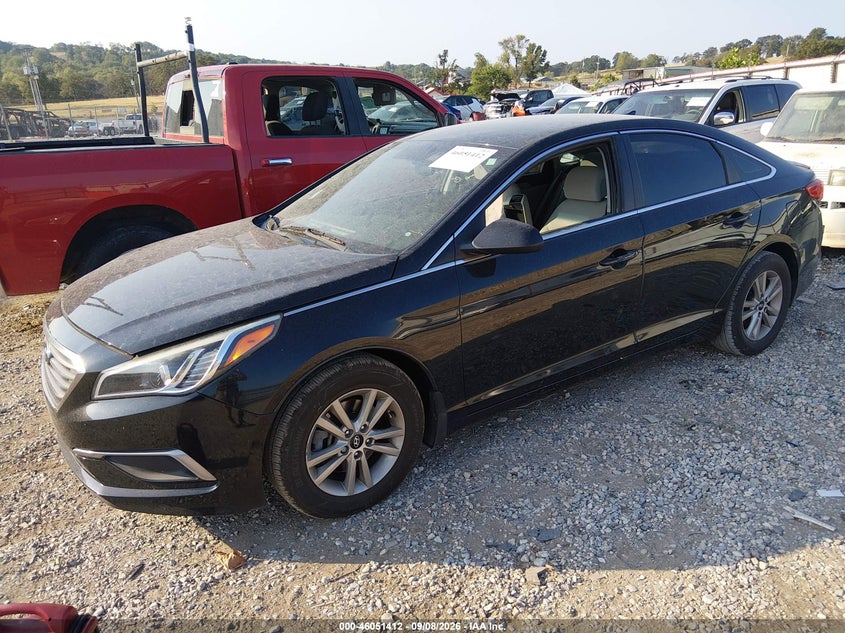 Vin: 5npe24af8hh523081, lot: 46550908, hyundai sonata se 20172