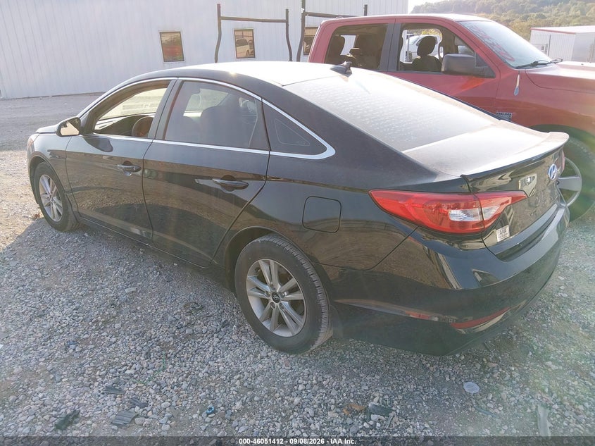 Vin: 5npe24af8hh523081, lot: 46550908, hyundai sonata se 20173