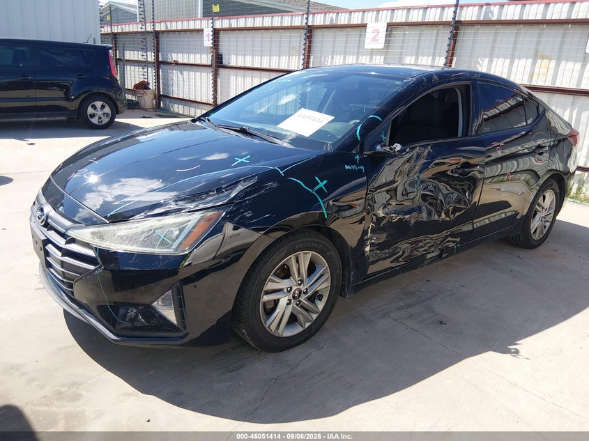 Vin: 5npd84lf4lh545076, lot: 46550910, hyundai elantra sel 20202