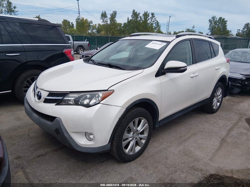 Vin: 2t3dfrev7ew189922, lot: 46550912, toyota rav4 limited 20142