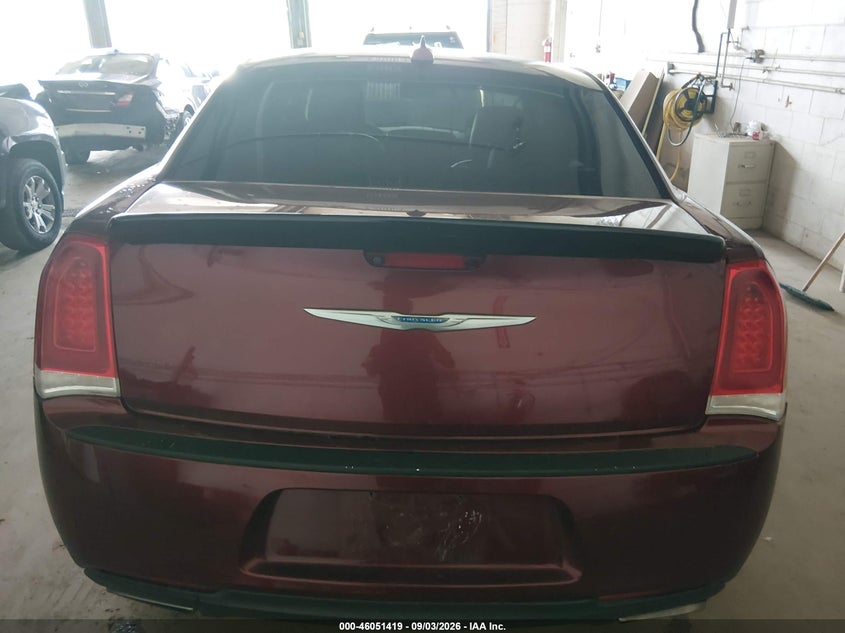 2017 CHRYSLER 300 SEDAN 3.6L V-6 DOHC, VVT, REGULAR , 292HP