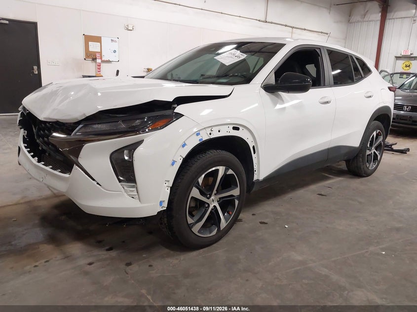 Vin: kl77lge25rc161543, lot: 46550935, chevrolet trax fwd 1rs 20242