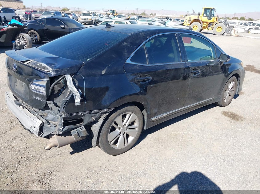 2010 LEXUS HS 250H auction photo 4