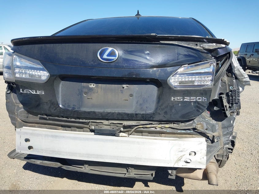 2010 LEXUS HS 250H auction photo 6