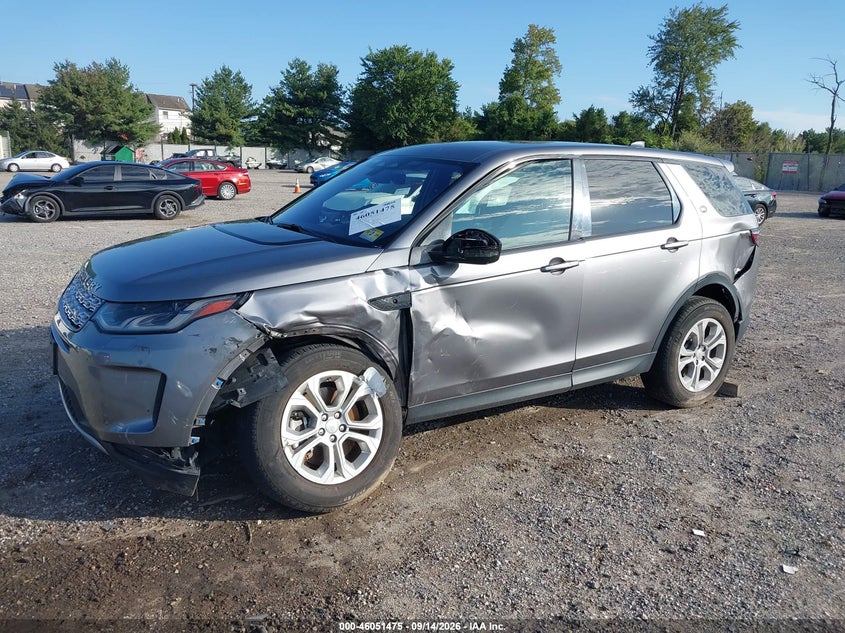 Vin: salcj2fx4mh887032, lot: 46550972, land rover discovery sport s 20212