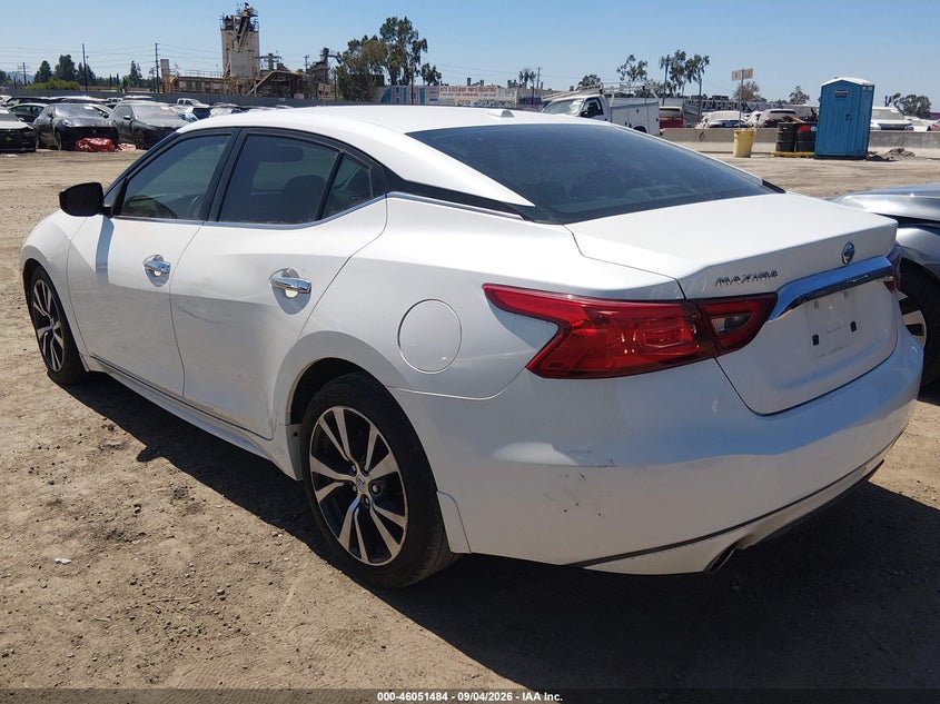 Vin: 1n4aa6ap5gc421727, lot: 46550981, nissan maxima 3.5 s 20163