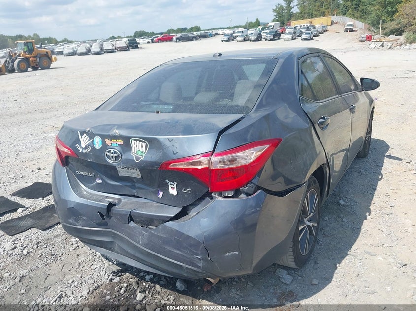 Vin: 5yfburhe9jp834700, lot: 46551013, toyota corolla le 20184