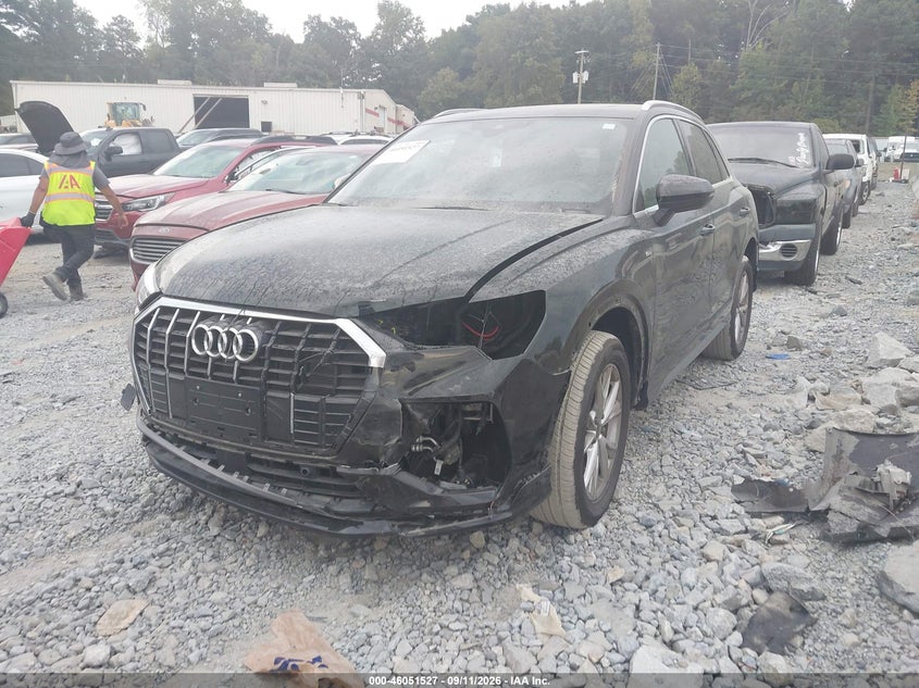 Vin: wa1decf33s1000314, lot: 46551025, audi q3 premium 45 tfsi s line quattro tiptronic 20252