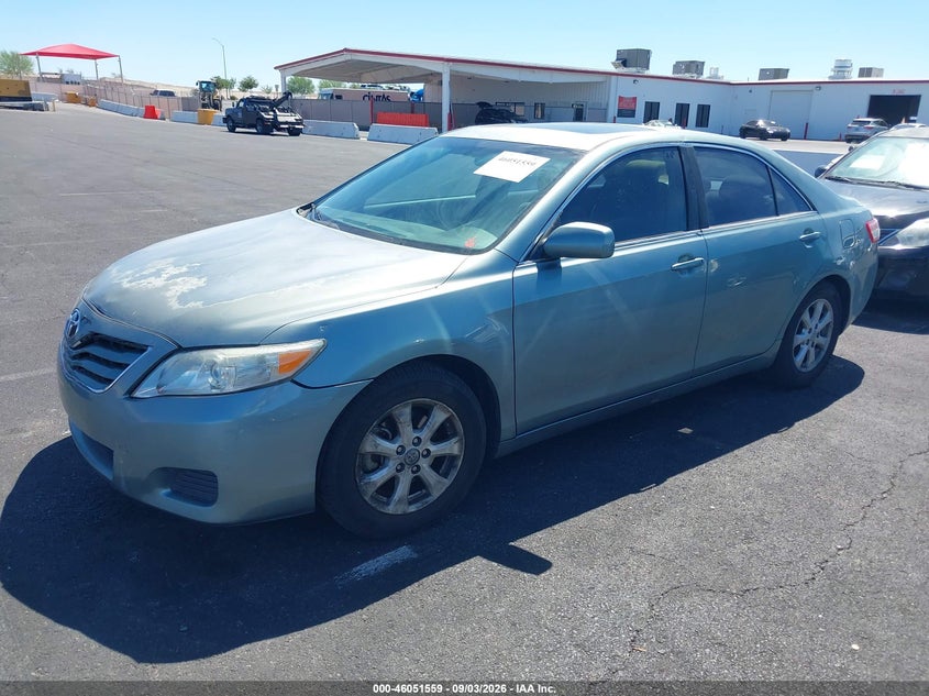 2011 TOYOTA CAMRY auction photo 2
