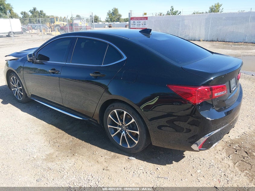 Vin: 19uub3f51ja003650, lot: 46551124, acura tlx tech pkg 20183