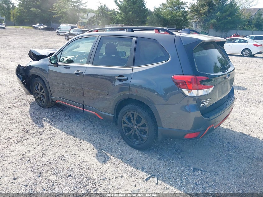 Vin: jf2skarc3mh569763, lot: 46551130, subaru forester sport 20213