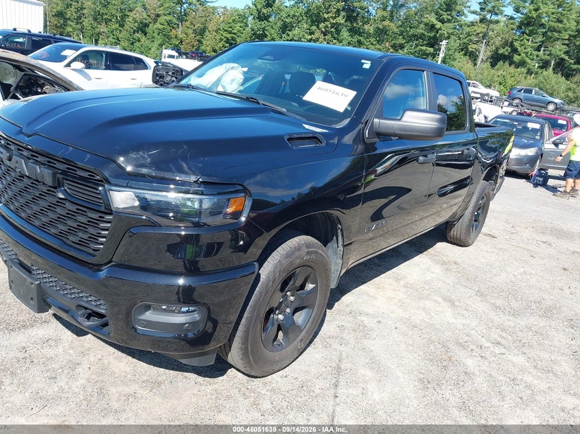 Vin: 1c6rrfgg2sn548615, lot: 46551138, ram 1500 tradesman  4x4 5'7 box 20252