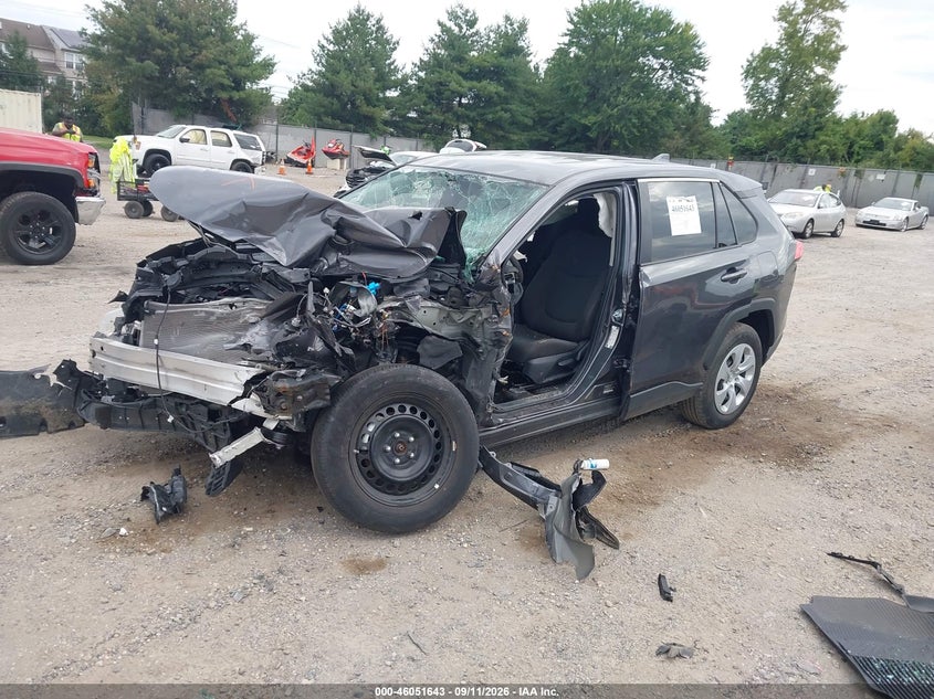 Vin: 2t3f1rfv1rc462432, lot: 46551142, toyota rav4 le 20242