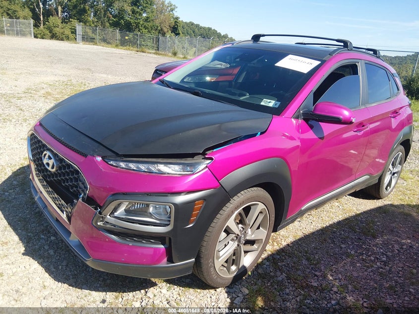 Vin: km8k5ca59lu524357, lot: 46551147, hyundai kona ultimate 20202
