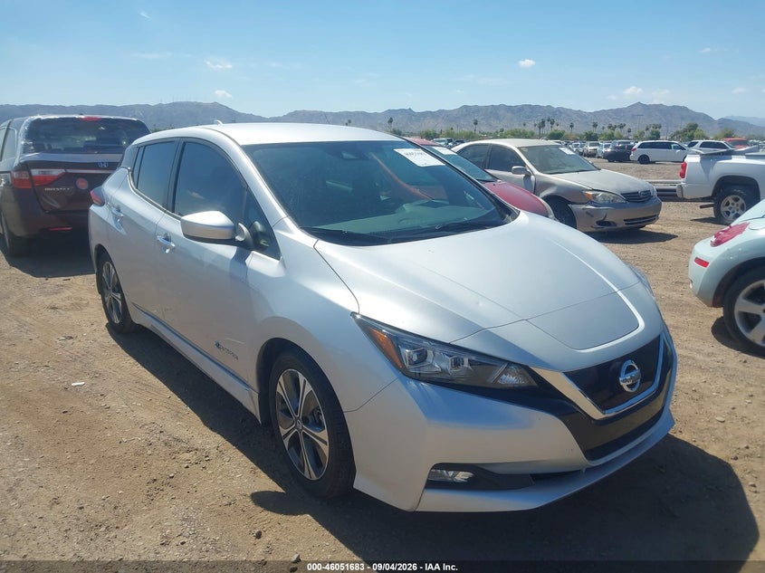 2018 NISSAN LEAF auction photo 1