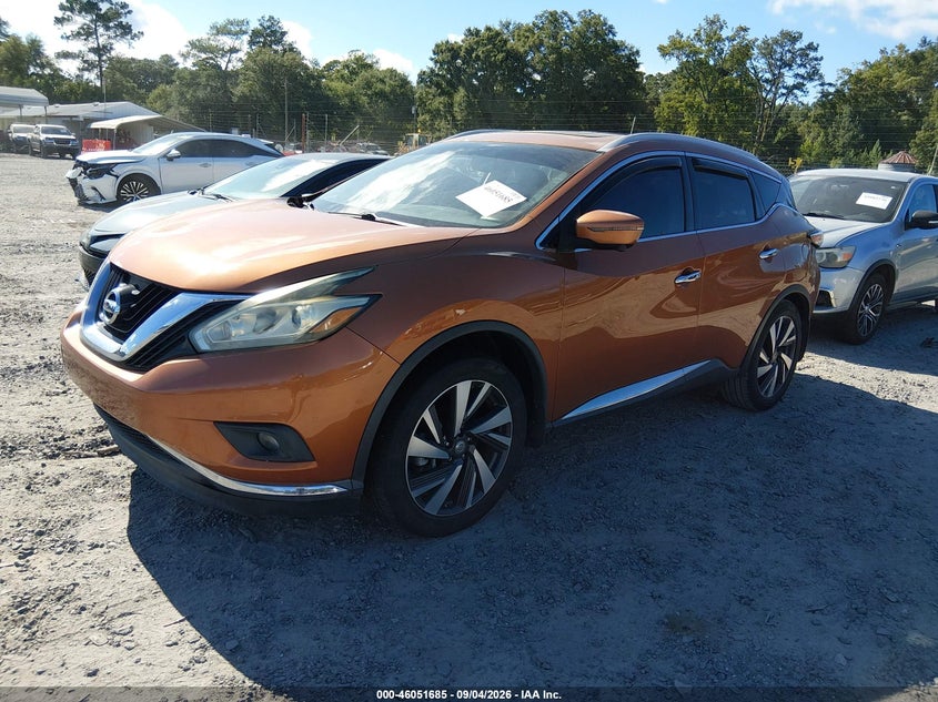 2016 NISSAN MURANO auction photo 2