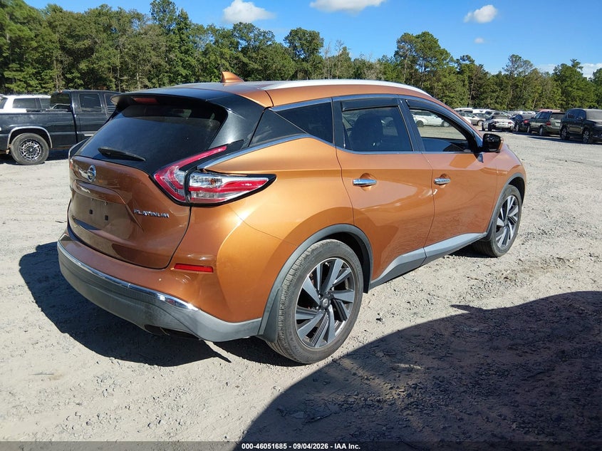 2016 NISSAN MURANO auction photo 4