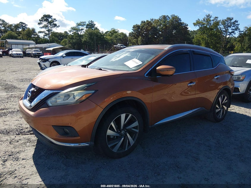 2016 NISSAN MURANO auction photo 6