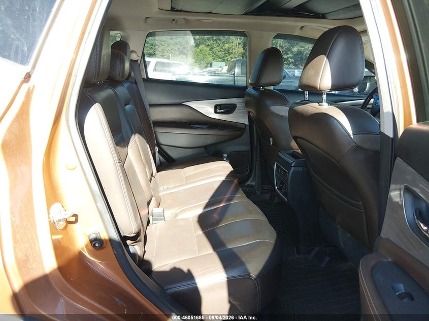 2016 NISSAN MURANO auction photo 8