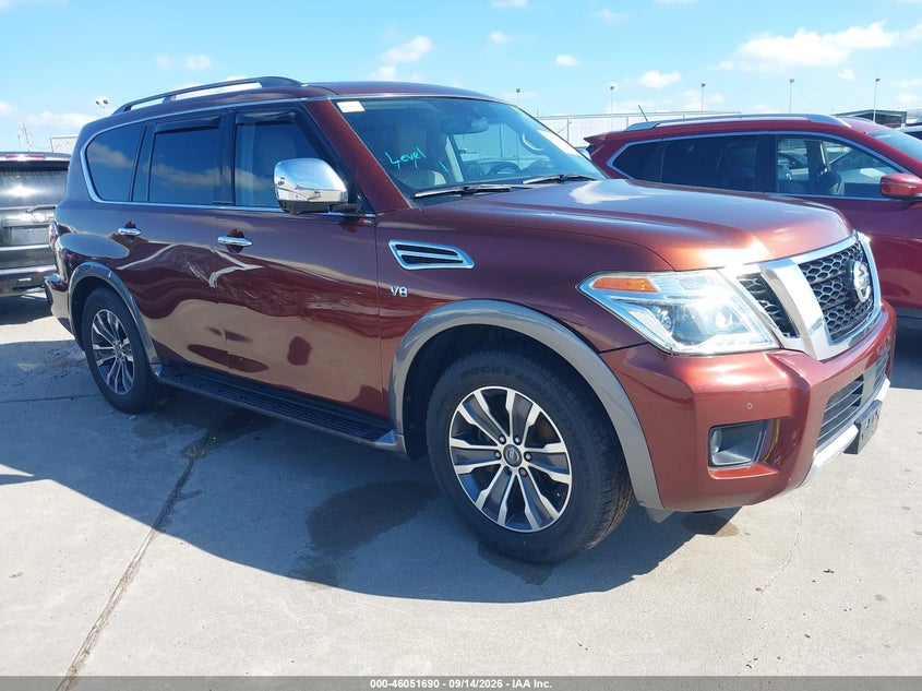 Vin: jn8ay2nd2j9055054, lot: 46551191, nissan armada sl 20181