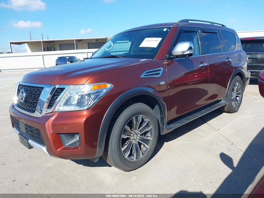 Vin: jn8ay2nd2j9055054, lot: 46551191, nissan armada sl 20182