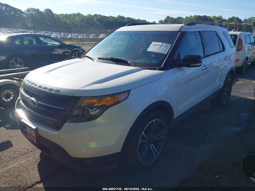 2014 FORD EXPLORER auction photo 2