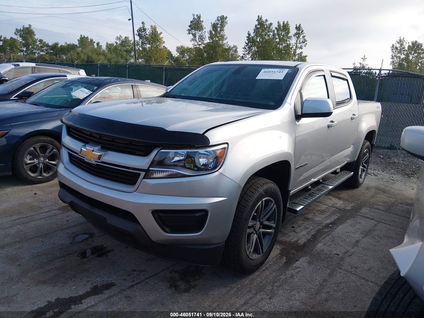 Vin: 1gcgtben5k1189506, lot: 46551243, chevrolet colorado wt 20192