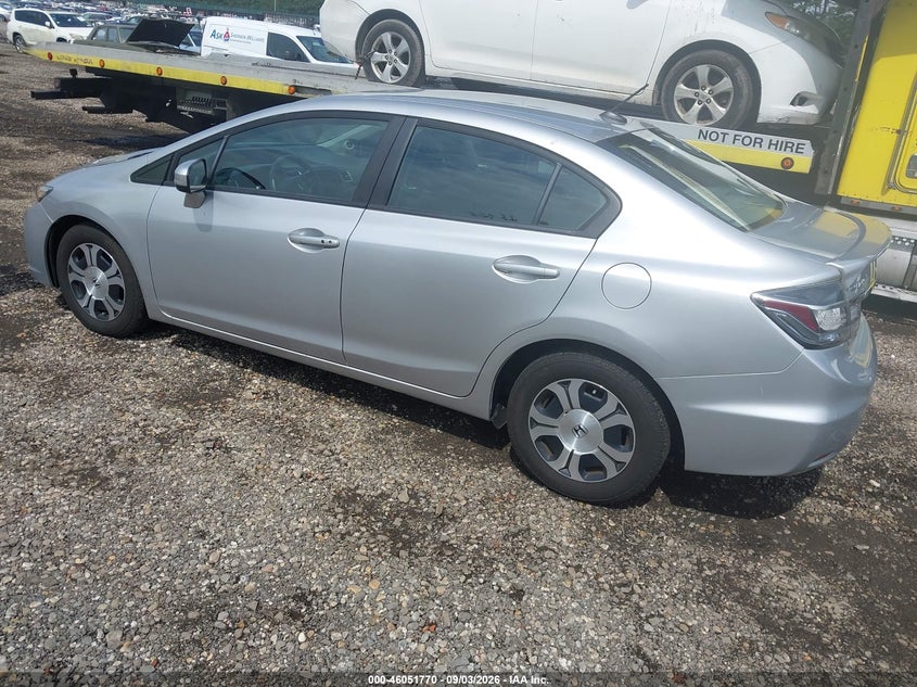 2014 HONDA CIVIC HYBRID auction photo 3
