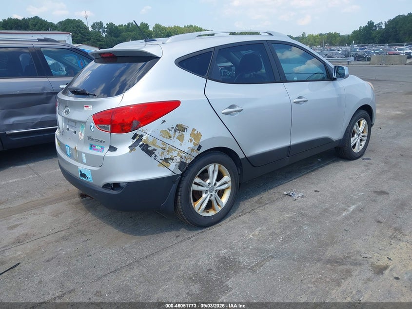 Vin: km8ju3ac8bu292507, lot: 46551276, hyundai tucson gls 20114