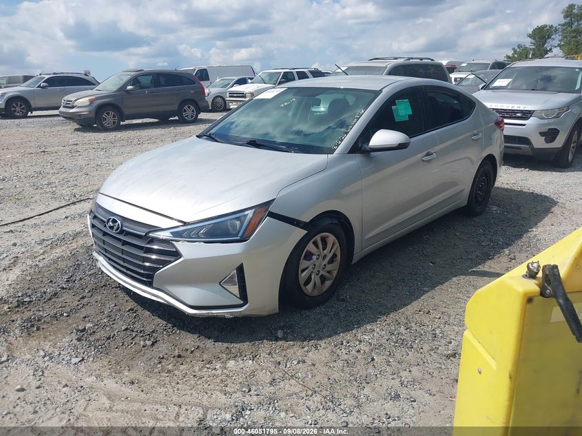 2019 Hyundai Elantra, Звичайний знос, IAAI, VIN 5NPD74LF5KH488615 — фото 2