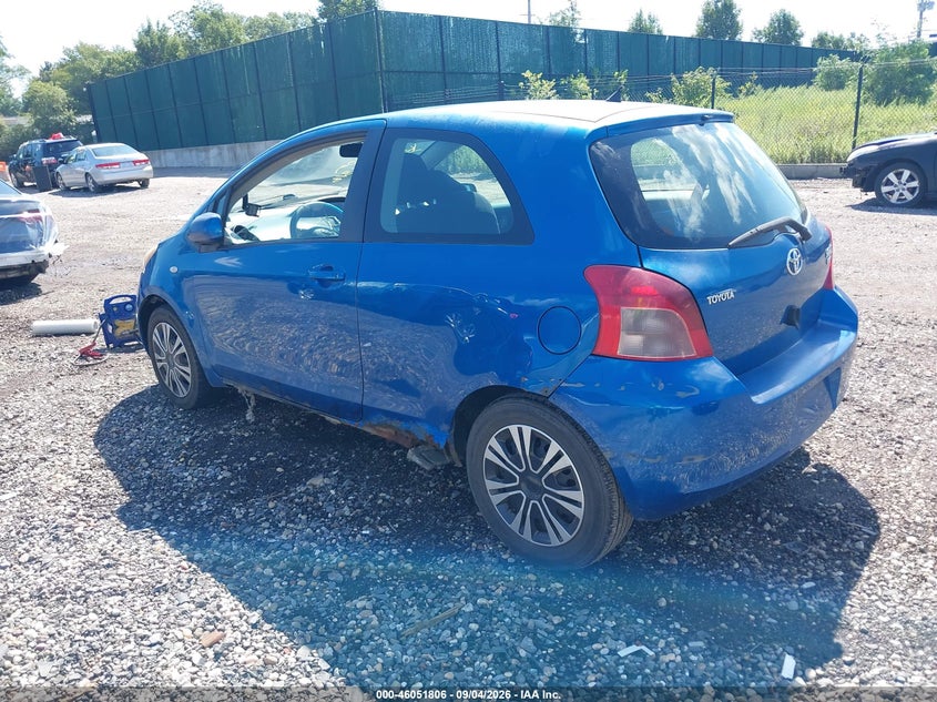 2007 TOYOTA YARIS auction photo 3
