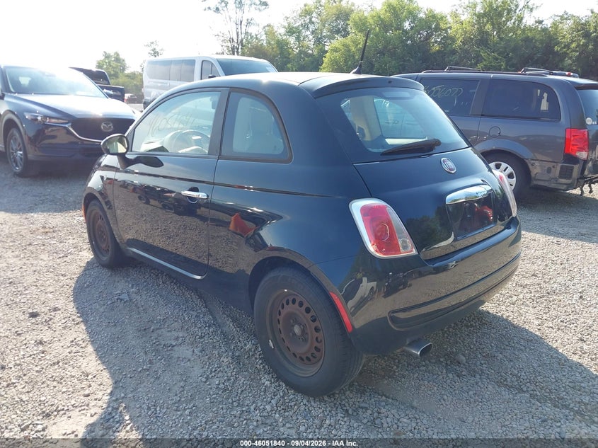 2013 FIAT 500 auction photo 3