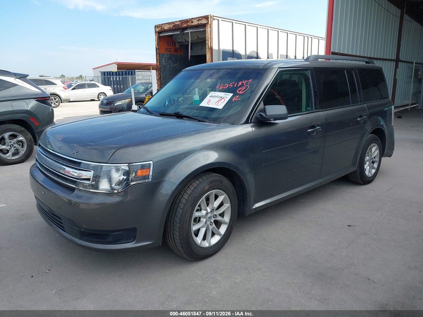 Vin: 2fmgk5b80hba05634, lot: 46551352, ford flex se 20172
