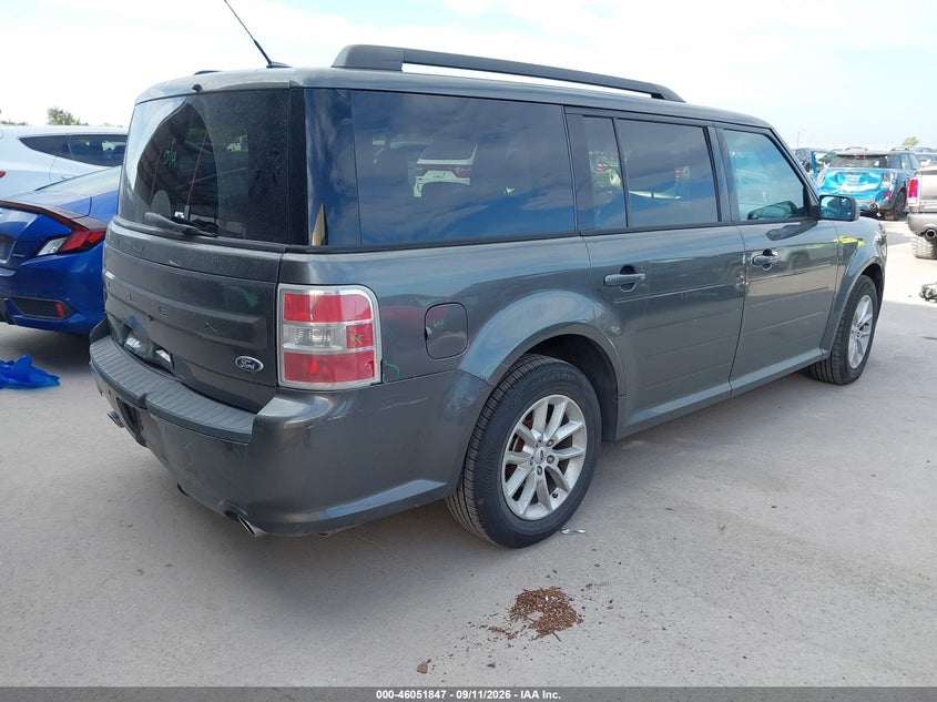 Vin: 2fmgk5b80hba05634, lot: 46551352, ford flex se 20174