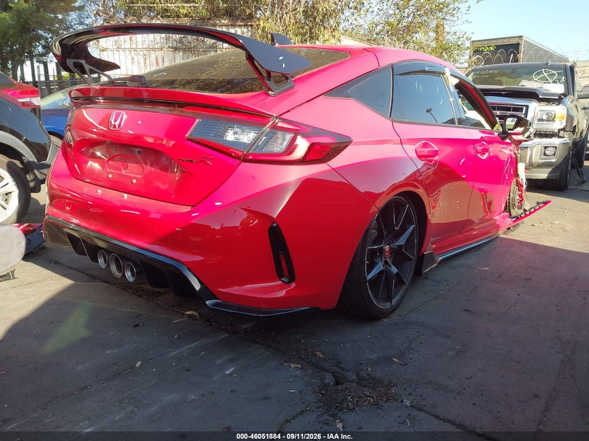 Vin: jhmfl5g40sx007255, lot: 46551390, honda civic type r 20254