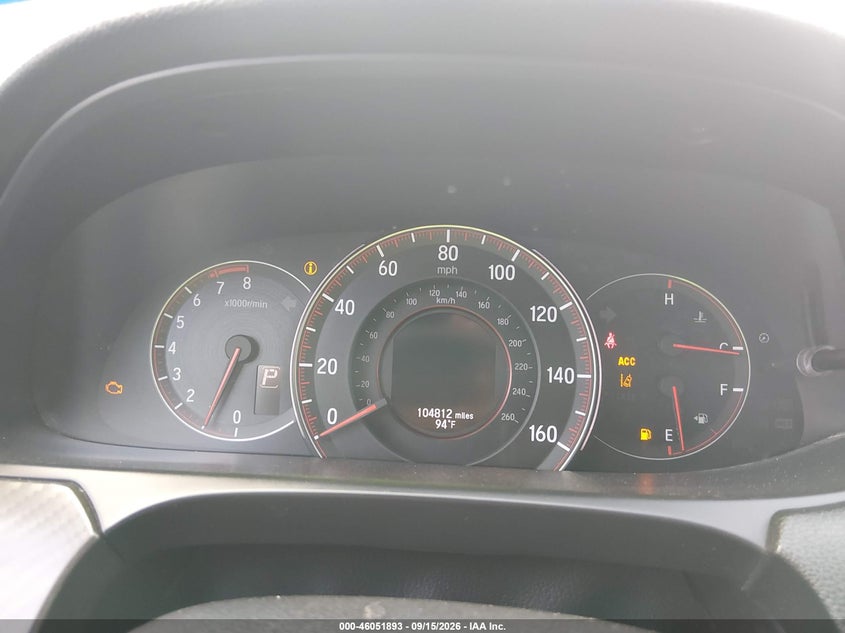 2016 HONDA ACCORD auction photo 7