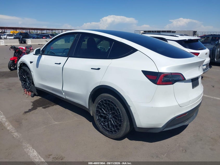 Vin: 7saygdee2nf461710, lot: 46551409, tesla model y long range dual motor all-wheel drive 20223
